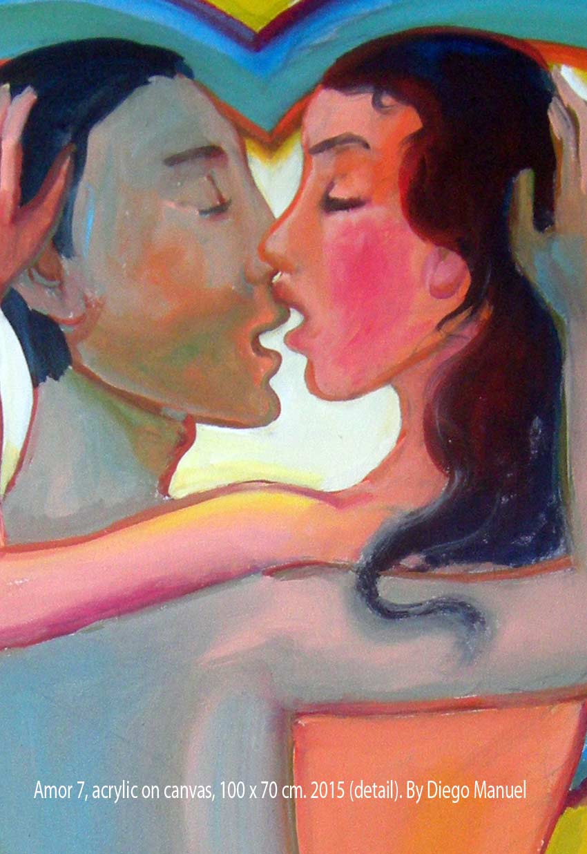 Amor 7, pintura del artista Diego Manuel