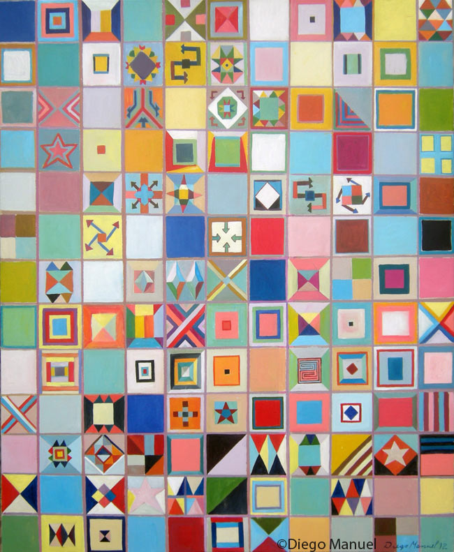 Teorema , acrylic on canvas,100 x 80 cm, 2013. Pintura abstracta multicolor